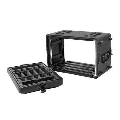 PE 10» περίπτωση ραφιών βάθους 6U Shockmount/ρηχή περίπτωση ραφιών 6u