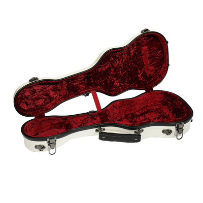 Σκληρό φίμπεργκλας Hardshell περίπτωσης Ukulele συναυλίας ελεφαντόδοντου αδιάβροχο