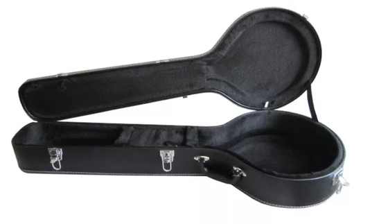 Περίπτωση μπάντζο Hardshell αφρού και βελούδου σκληρή περίπτωση μπάντζο κοντραπλακέ 3 χιλ. που ενισχύεται