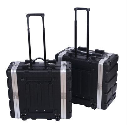 PA/DJ 19 περίπτωση ραφιών υπόθεσης 4U ραφιών ίντσας με τις ρόδες 4 σύρτες συστροφής