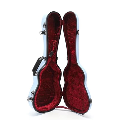 Γεμισμένο Tiffiany περίπτωσης Ukulele γενικής ιδέας φίμπεργκλας Hardshell σκληρό πυκνά μπλε