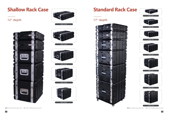 6U ABS Rack Case με αφαιρούμενες πόρτες για χώρους 2U 4U 3U 8U 10U